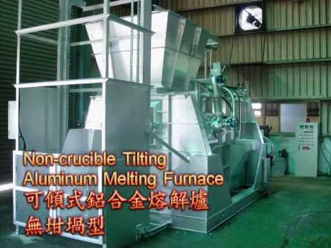 Tilting Continuous Melting Furnace