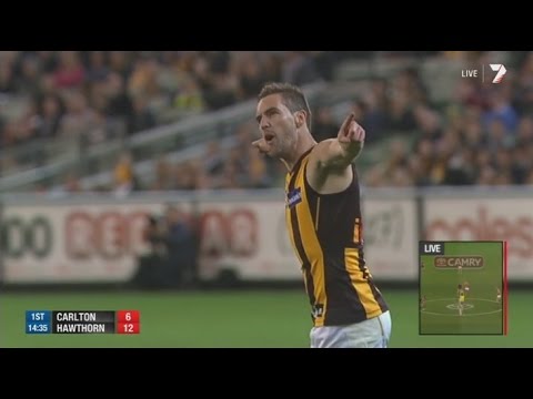 AFL 2014: Round 13 - Hawthorn highlights vs. Carlton