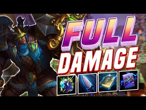 Smite: Full Damage Cabrakan Jungle Build - I'M ONE SHOTTING EVERYTHING!