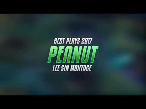 SKT Peanut LeeSin MONTAGE - BEST Lee SIn 2017 - Lee Sin Highlights - League of Legends