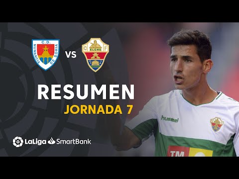 Resumen de CD Numancia vs Elche CF (1-1)