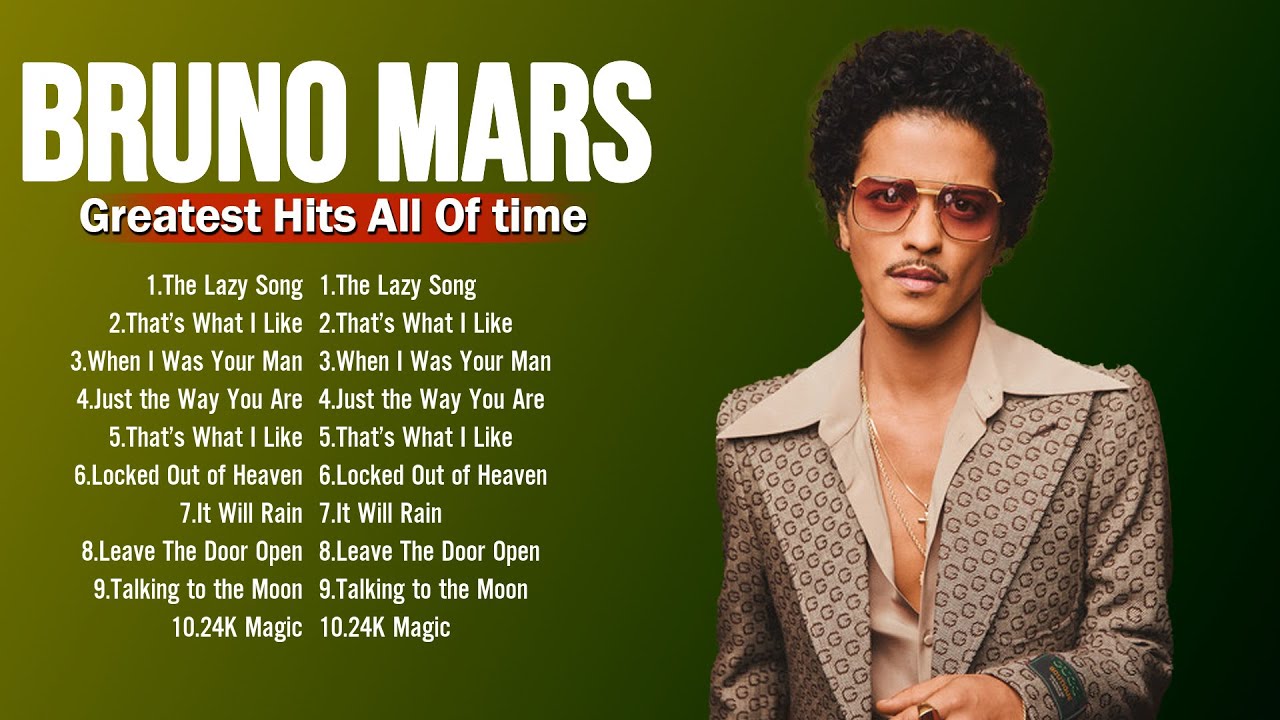 Bruno Mars Best Playlist English Music Romantic - Best English Love Songs 2024