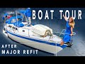 Post Refit BOAT TOUR | Sailing Florence Refit – Ep.181