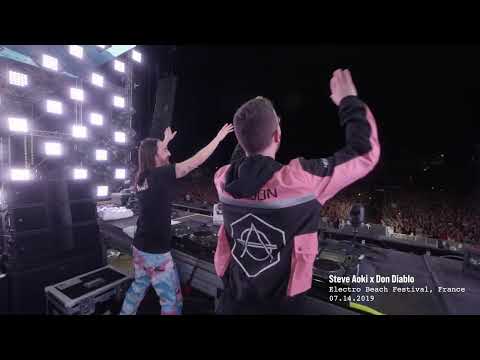 What We Started With Don Diablo @Electro Beach Festival, France 07.14.2019