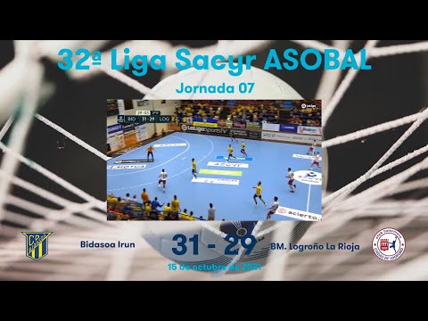 32ª Liga Sacyr ASOBAL J07: Bidasoa Irun - BM. Logroño La Rioja 31-29