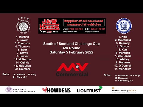 Linlithgow Rose v Blantyre Vics – 5 February 2022