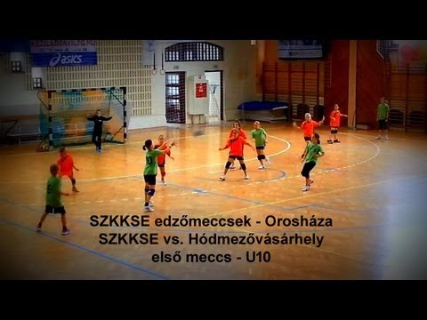SZKKSE edzőmeccsek - Orosháza -  SZKKSE vs. Hódmezővásárhely - első meccs - U10