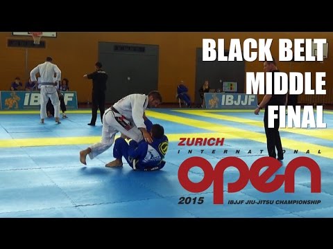 Zurich Open - Black belt adult male Middle final
