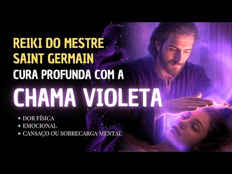 💜 SAINT GERMAIN HEALING REIKI | Violet Flame for Deep Healing, Relief, and Inner Peace