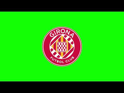 Girona - LALIGA - GREEN SCREEN LOGO