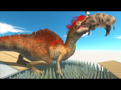 Rotating Spike Floor Trap - Animal Revolt Battle Simulator