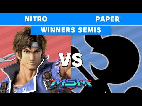 Smash Ultimate Tournament - MSM 172 - Nitro Vs. Paper Winners Semis