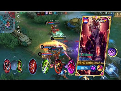 Dyrroth jungle Really very good 19 kill the best mobile legends 🔥