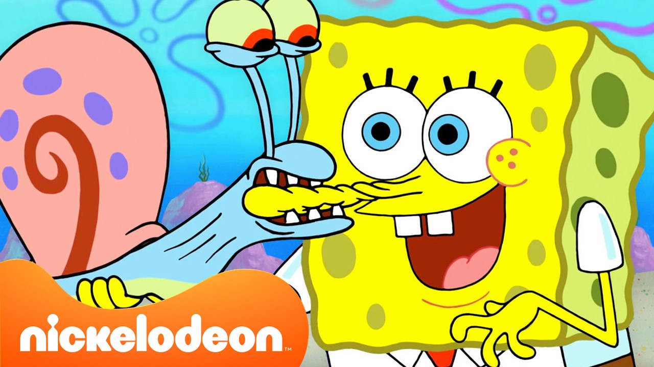 Bob Esponja | ¡2 horas de todos los momentos de Bob Esponja y Gary! 🐌💛 | Nickelodeon en Español