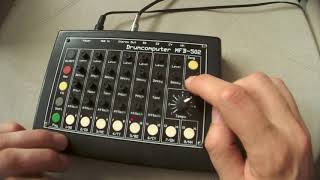 Video thumbnail for mfb-502 drum synth demo by DavidH