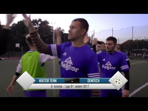 Hektor Team - Demtech Squadra Azzuraa - Liga C1 (9. kolejka Jesień 2017)