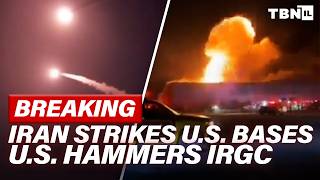 BREAKING: Iran Strikes U.S. Bases; IRGC Suffers PUNISHING Attacks; Hormuz Tankers Hit | TBN Israel