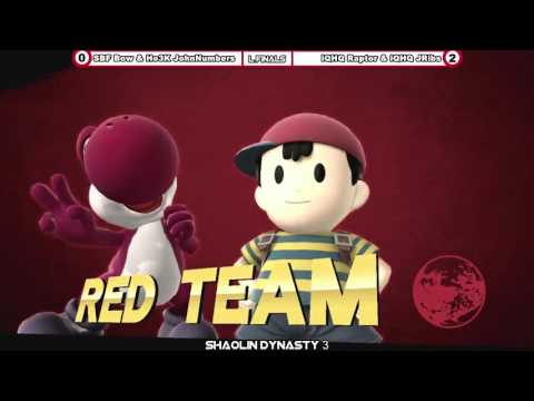 Shaolin Dynasty 3 - [L.Finals] Ho3K JohnNumbers & SBF Bow vs Raptor&Ribs