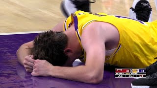 Kevin Love made Austin Reaves writhe in pain on the floor by punching him in the head