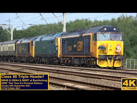 Triple Class 50s! This Time It's Personal Day 4 - WCML at Bamfurlong - 05th September 2021