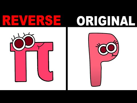 Reverse Greek VS Reverse Spanish Alphabet Lore | Part 10 (Ω-A...)
