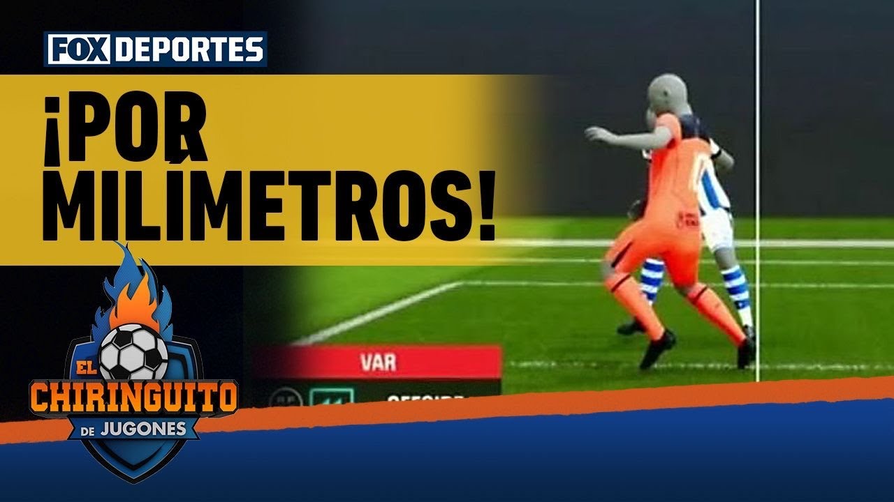 🫣 Así fue el MILIMÉTRICO y POLÉMICO fuera de lugar marcado a LAMINE YAMAL | El Chiringuito