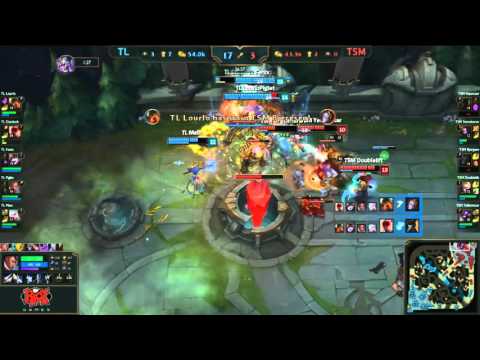 TL vs TSM - Dardoch amazing lee sin play