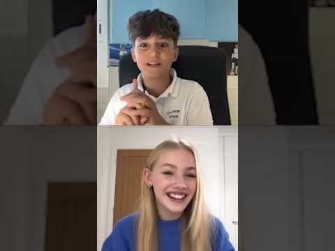 Carlos Higes (🇪🇸) and Freya Skye (🇬🇧) on Instagram (29/11/2022)