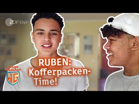 WG-Backstage mit Chinedu #20 - RUBEN: Kofferpacken-Time! - Die Jungs-WG | ZDFtivi