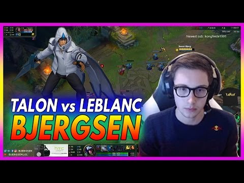 439. Bjergsen Talon vs Leblanc Mid  - March 19th, 2017 - Patch 7.5 Season 7