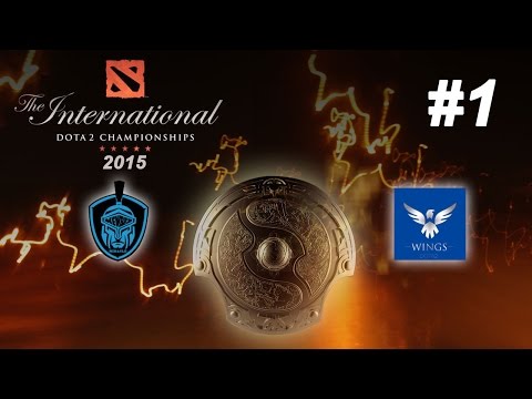 Newbee.miracle vs Wings game 1 - Dota 2 The International 2015