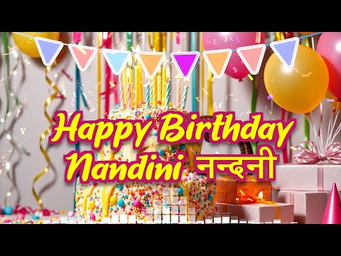 Nandini Birthday Song – Happy Birthday Nandini 🎉 Birthday Songs With Name