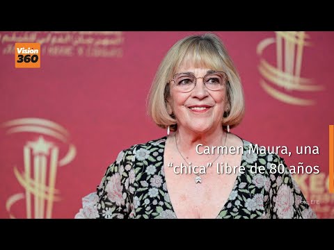 Carmen Maura, una “chica” libre de 80 años