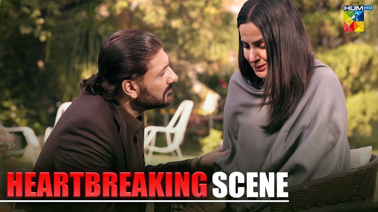 Why Are You Crying Its Just A Scene #muamma #sabaqamar - HUM TV