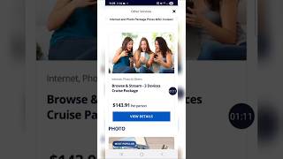 Current MSC Cruises Internet Package Prices 2025! #msccruise #cruiser #internetpackages #cruiselife
