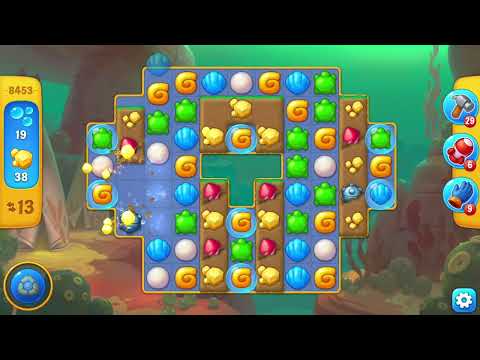 🥰 [FISHDOM Walkthrough] Level 8453 Hard 😍