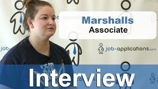 Marshalls Interview - Associate