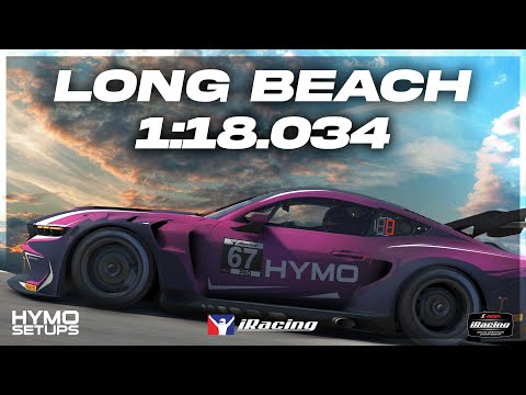 iRacing Hotlap | Ford Mustang GT3 @ Long Beach | IMSA | 2025 S2 Week 4