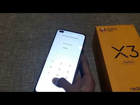how to reset system settings in realme x3