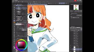 イラスト実況　武部沙織編