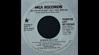 Roger Miller Some Hearts Get All The Breaks Demo 45 .1986 . Al's Record Room