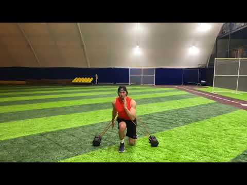 Russian National Baseball Team Lower Body Training