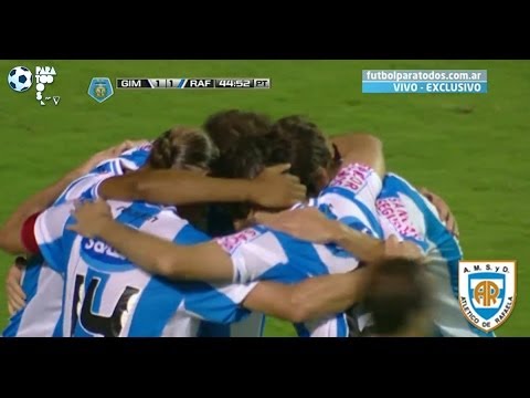 Gol Albertengo. Gimnasia LP 1 - Rafaela 1. Final 2014. Fecha 6. Fútbol Para Todos.