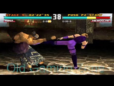 Nina with Hwoarang Best Moves Gameplay - Tekken 3
