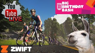 Lama LIVE: GPLama's ZWIFT 10 Year Birthday Bash Ride!