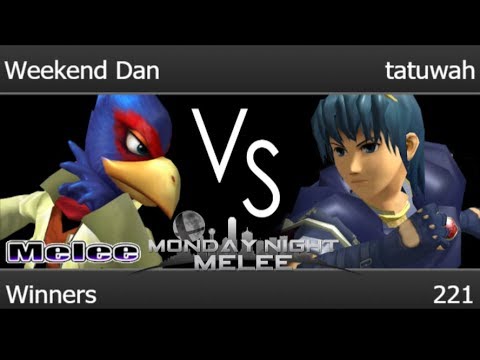 MNM 221 - Weekend Dan (Falco) vs tatuwah (Marth) Winners - Melee