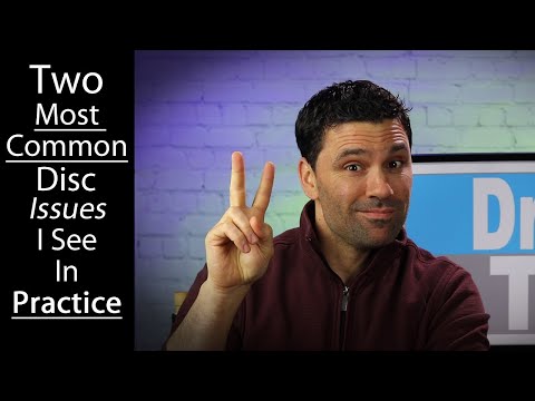 Two Most Common Disc Issues I See In Practice - Dr. C TV - Dr. Jason Cardinali