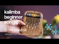 Sneeuwvlok Winter Song Snowflake How To Learn Kalimba Easy First Songs
