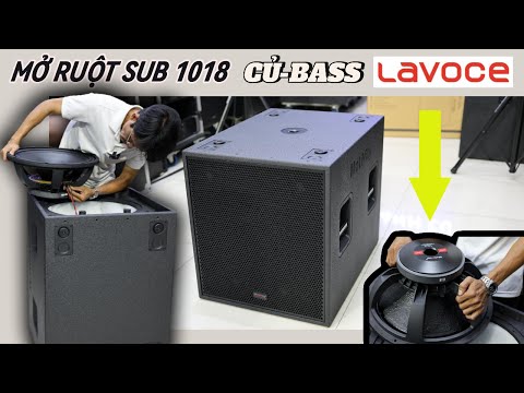 Khui Ruột Loa Sub 50 Motivity 1018 Nhập Khẩu - Bass LAVOCE Italy | Hàng Cao Cấp - Bass Mền Uy Lực