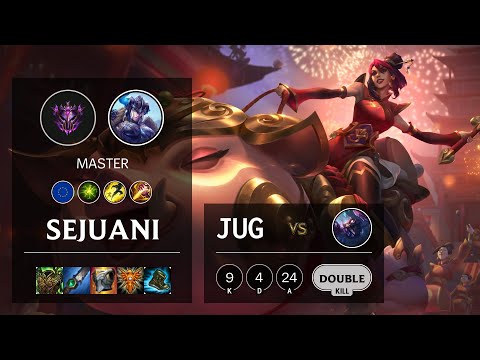 Sejuani Jungle vs Skarner - EUW Master Patch 10.20